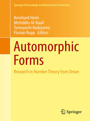 cover image of Automorphic Forms